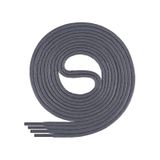 110 Cm 4 Mm Koyu Gri Yuvarlak 1 Çift Ayakkabı Bağcığı Gri
