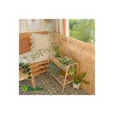 110CM Yükseklik x 200CM Genişlik Bambu Kamış Hasır Çit Dekoratif Bahçe Balkon ve Duvar Çiti Reed Fence