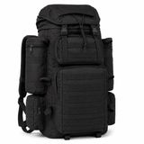 110L Taktik Sırt Çantası, Cordura 1000D, MOLLE Sistemli Outdoor Kamp ve Dağcı Çantası | Tanto Bushcraft (Siyah)