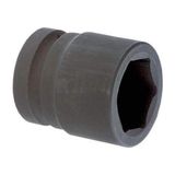 1113067027 27 Mm1/2" Altı Köşe Havalı Lokma Anahtar, Siyah, 27 mm