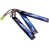 11,1V 3s 2000MAH 25C Airsoft Lipo Batarya - Mavi