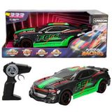 1:12 Işıklı Furious Racing USB Şarjlı Uzaktan Kumandalı Yarış Arabası 39 cm