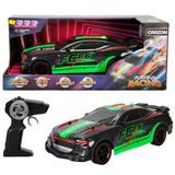 1:12 Işıklı Furious Racing USB Şarjlı Uzaktan Kumandalı Yarış Arabası 39 cm