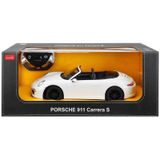 1:12 Porsche 911 Carrera S Uzaktan Kumandali Isikli Araba - Beyaz