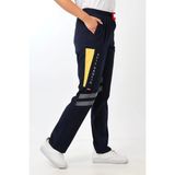 112 Unisex Likralı Yazlık Pantolon - Lacivert - 2XL