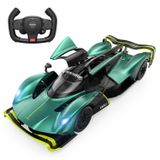 1:14 Aston Martin Valkyrie AMR Pro Işıklı Uzaktan Kumandalı Araba - Açık Yeşil