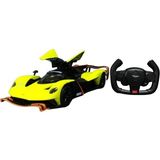 1:14 Aston Martin Valkyrie Amr Pro Uzaktan Kumandalı Araba 23872 Fıstık Yeşili - Sarı
