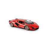 1:14 Lamborghini Sian FKP 37 Işıklı Uzaktan Kumandalı Araba 36 cm. - Turuncu