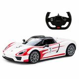1:14 Uzaktan Kumandalı Porsche 918 Spyder Weissach Işıklı Araba 32 cm. - Beyaz