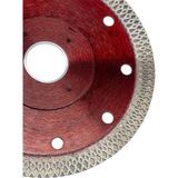 115 mm Turbo Kanal Granit Mermer Beton Tuğla Kesme Spiral Taşlama Diski, Ince Kesim, Hassas Kesim - Çok Renkli
