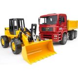1:16 Damperli MAN ve FR130 Kepçe Model Oyun Seti