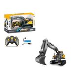 1:16 XF Model Uzaktan Kumandalı Hareketli Kepçe Ekskavatör 360 dönebilen