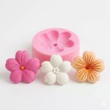 1164 - Silikon Kalıp Mum Kalıbı - Kiraz Çiçeği Sakura