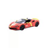 1:18 Ferrari Sf90 Stradale Assetto Fiorano Model Araba – Açılabilir Kapılı Metal Koleksiyon Aracı