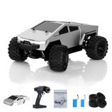 1:18 Hızlı RC Araba 40 KM/H Yüksek Hızlı 4WD Uzaktan Kumanda Canavar Kamyon 4X4 Off Road Tüm Arazi ile 2 Piller/2 PVC Kabuk Pikap, 2.4GHz Uzaktan Kumanda, Noel/Mutlu Yıllar için İdeal Hediyeler