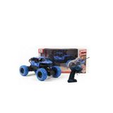 1:18 Ölçek Alloy Rock Crawler – RGB Işıklı Off-Road Uzaktan Kumandalı Araba Mavi