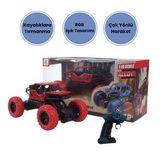 1:18 Ölçek Alloy Rock Crawler – Rgb Işıklı Off-Road Uzaktan Kumandalı Araba