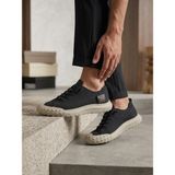 11boa BA0248 Boa Siyah Bej Taban Esnek Bağcıklı Ultra Hafif Nefes Alan Sneaker Ayakkabı - R951-Gri