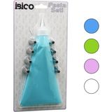 11PCS Pasta Seti - Renkli 1-Krema Torbası - 9-Metal Sıkma Uçları - 1-Uç Tutucu Adaptör (2818) - Tek Ebat