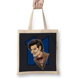 11TH Doctor The Eleventh Doctor Bez Çanta Uzun Saplı - Açık Bej - 40 X 40