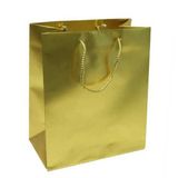 11x11 Cm Gold Renk Tutma İpli 50 Li Mini Karton Çanta