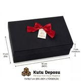 11X16x7 Cm Hediye Kutusu-Siyah