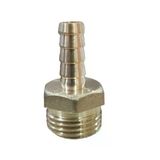 1/2-10 Mm Sarı Pirinç Dış Dişli Hortum Rekoru Sr 008-2