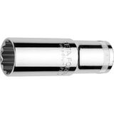 1/2" 12 Köşe (Yıldız) Derin Lokma Anahtar - 24 mm