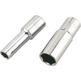 1/2" 18MM Uzun Altı Köşe Lokma, Güçlü ve Dayanıklı Takım - Antrasit - Seçenek 1