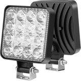 12-60 Volt 16 Ledli Projektör Beyaz