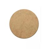 12 Adet 30 cm Çap Ham Mdf 3 mm + 12AD.8CM Bardak Altı Ahşap Supla Mdf