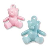 12 Adet 3,8Cm Plastik Akrilik Ayicik Biblo