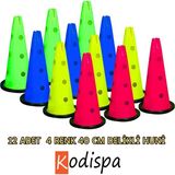 12 Adet 40 cm Delikli Antrenman Hunisi - Standart
