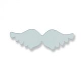 12 Adet Ayna Pleksi Sticker Melek Kanadi