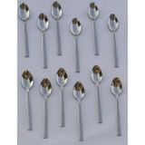 12 Adet Çay Kaşığı Metal