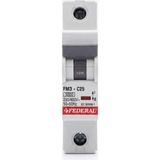 12 Adet Federal 1X25 A C Tipi 3ka Otomatik Sigorta Fm3-C 9EC-C0331-0D25