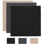 12 adet halı karosu, 30 x 30 cm, kendinden yapışkanlı, kaymaz zemin halısı, fayans, kaymaz, zemin kaplaması, kendinden yapışkanlı, ofis, ev, oturma odası için