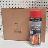 12 Adet Motip 300°C Isıya Dayanıklı Kırmızı Boya 400 Ml. Made in Germany - 11-Kırmızı