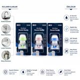 12 Adet Musluk Ucu Filtresi Akordiyon - Pervaneli 360° 16-19Mm Tüm Musluklara Uyum Kireçlenme Yapmaz (5047)