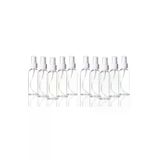 12 Adet Sert Plastik 100ml Boş Sprey Kolonya Dezenfektan Şişesi - 100 ml