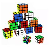 12 ADET VIP 3X3 ZEKA KÜPÜ 3X3 SABIR KÜPÜ 3X3 RUBİKS CUBE TAKILMA YAPMAZ EĞİTİCİ OYUNCAK ZEKA KÜPÜ