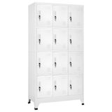 12 Bölmeli Dolap 90 x 45 x 180 cm - Yatak Odası, Koridor, Oturma Odası için Çok Yönlü Depolama Çözümü - Dayanıklı ve Şık Organizasyon Mobilyaları