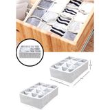 12 Bölmeli Pratik Bölmeli Çekmece Düzenleyici Organizer(Iç Çamaşırı Kravat Çorap Düzenleyici)