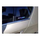 12 Cm 2 Adet Araba Sticker Kelebek Cam Sport Yazısı Renk Değiştiren Krom Renk