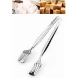 12 cm Paslanmaz Çelik Şeker Maşası - Pratik ve Dayanıklı - Çok Renkli