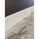 12 Cm Yalı Serisi T12 Model Lake Beyaz Pvc Süpürgelik