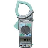 1/2 El Tipi Dijital Pens Ampermetre MT-3266 - Ahşap