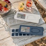 12 Hazneli Kapaklı Silikon Buz Kalıbı 2 Adet Kolay Çıkarılabilir Pratik Buz Hazırlama Kabı Sariva Home
