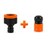 1/2 Hortum Bağlantı Aparatı + 1/2-3/4 Musluk Adaptörü Bahçe Sulama Seti Universal 1/2 Ve 3/4