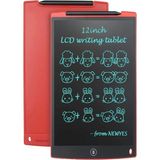 12 Inc Writing LCD Grafik Dijital Kalemli Çizim Tableti Yazı Tahta Not Yazma Eğitim Tableti - Renkli